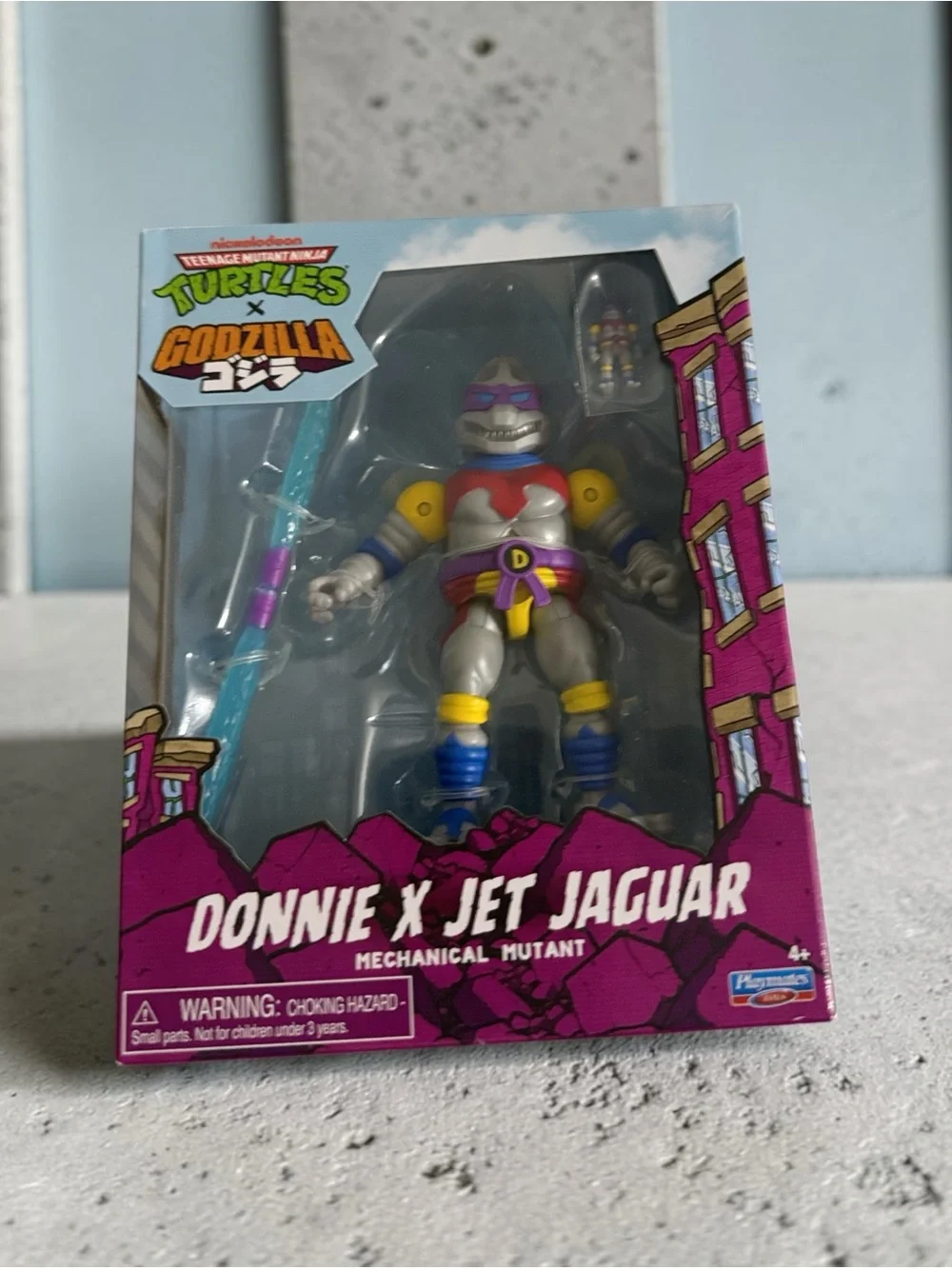 Teenage Mutant Ninja Turtles Donnie x Jet Jaguar Action Figure - Silver & Purple